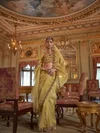 Pichhawai Ruby Chiffon Embroidery Best Saree Wholesale Shop In Surat
